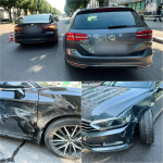 Дорожня пригода в центрі Луцька: два авто не поділили смугу