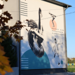 Мистецтво, що надихає на здоровий спосіб життя: у Луцьку з'явився новий мурал