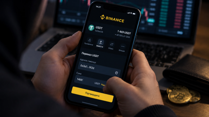 На Волині чоловік отримав доступ до чужого акаунта Binance і вкрав криптовалюту на понад 60 тисяч