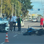 У Луцьку водійка «Ніссана» збила мотоцикліста: чоловік у лікарні з серйозними травмами