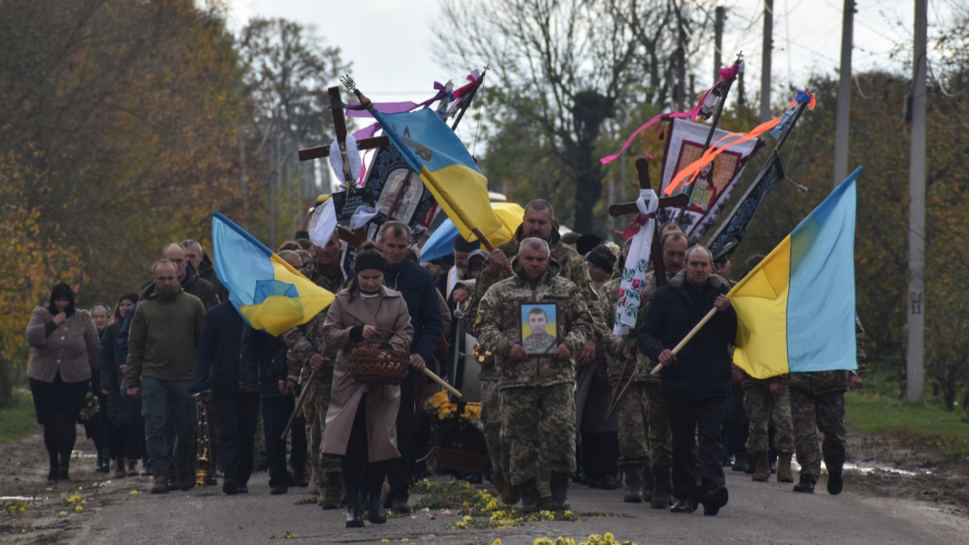 Рік очікувань і пошуків закінчився трагічною звісткою: на Волині попрощалися із Героєм Миколою Плясуном