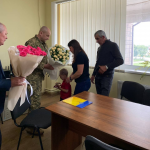 На Волині посмертну нагороду захисника вручили родині Героя