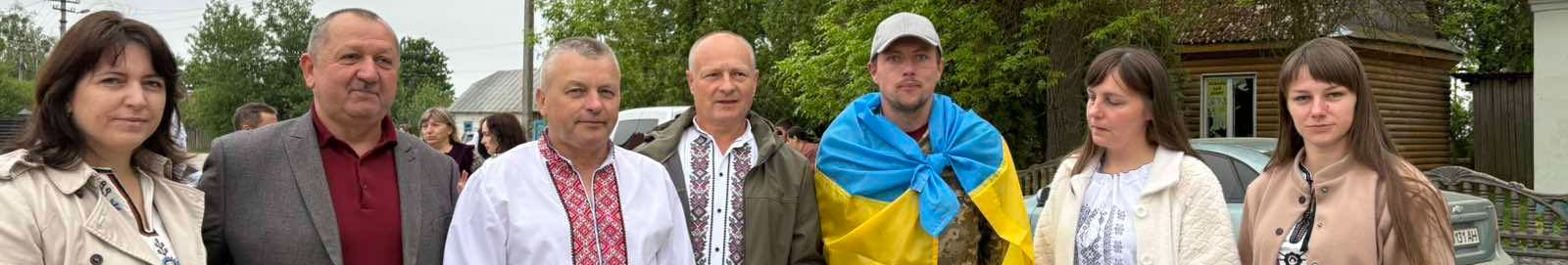 На рідну Волинь після полону повернувся воїн Андрій Войчук