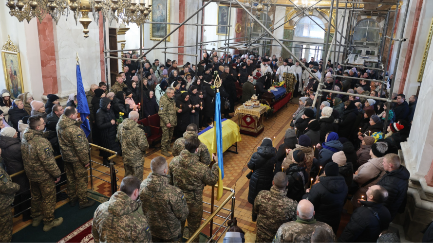 У Луцьку провели в останню дорогу двох Героїв