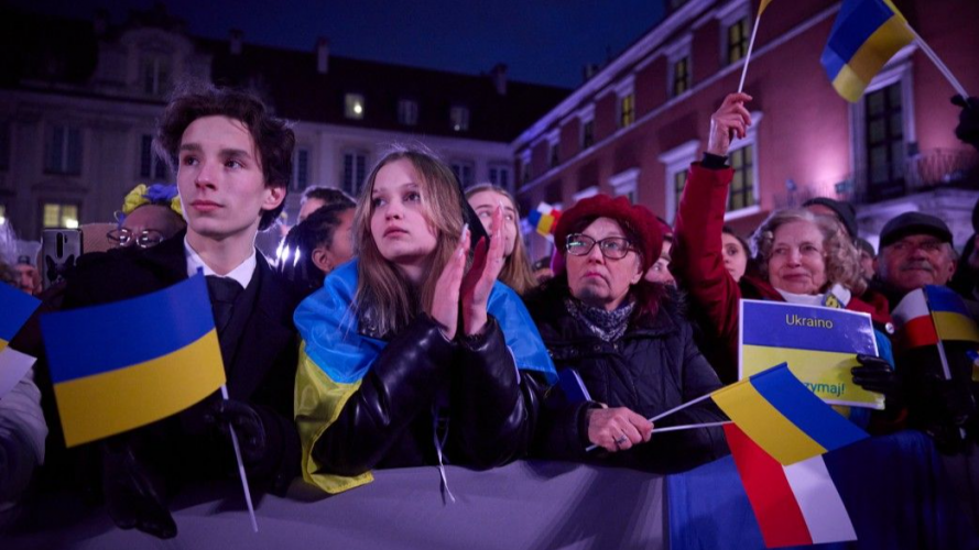 українці, біженці, Польща