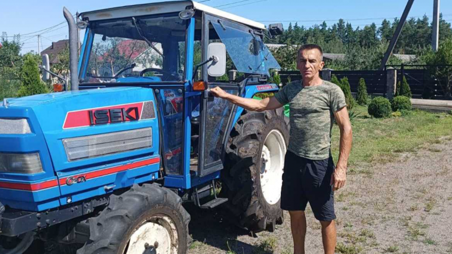 Від фронту до ферми: ветеран Сергій Балай вирощує фундук, обліпиху та кукурудзу