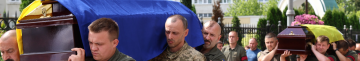 У Луцьку попрощалися з Героями Юрієм Стельмащуком та Віталієм Бондаруком