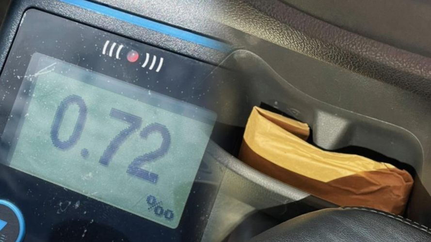 У місті на Волині п’яний водій порушив ПДР і намагався підкупити патрульних