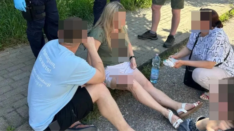 У Польщі знайшли чоловіка, який напав на українку та вдарив її палицею по голові