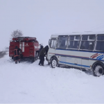 На Волині через заметені дороги автобуси курсують із затримками, частину рейсів скасували