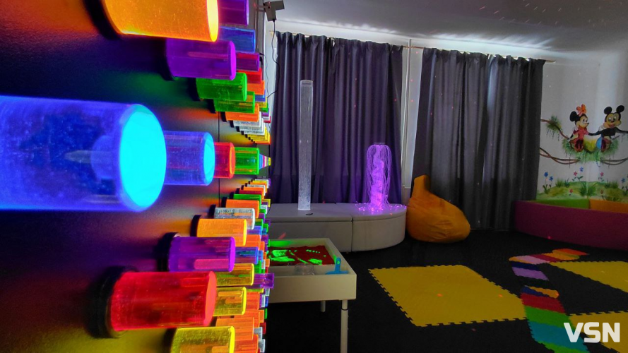 Благодійний фонд AVESTERRA створив на Волині сучасну сенсорну кімнату для реабілітації дітей