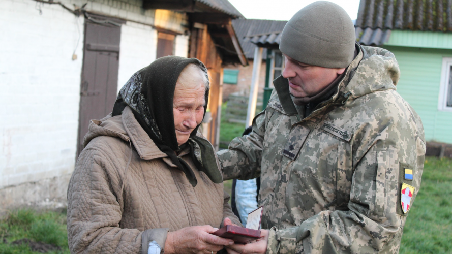 Рідним волинських Героїв, які загинули на війні з окупантами, вручили посмертні нагороди