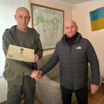 Воїна з Волині Олександра Лукʼянчука нагородили медаллю «За поранення»