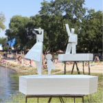 У Луцьку встановлять скульптури по обидва боки річки Стир
