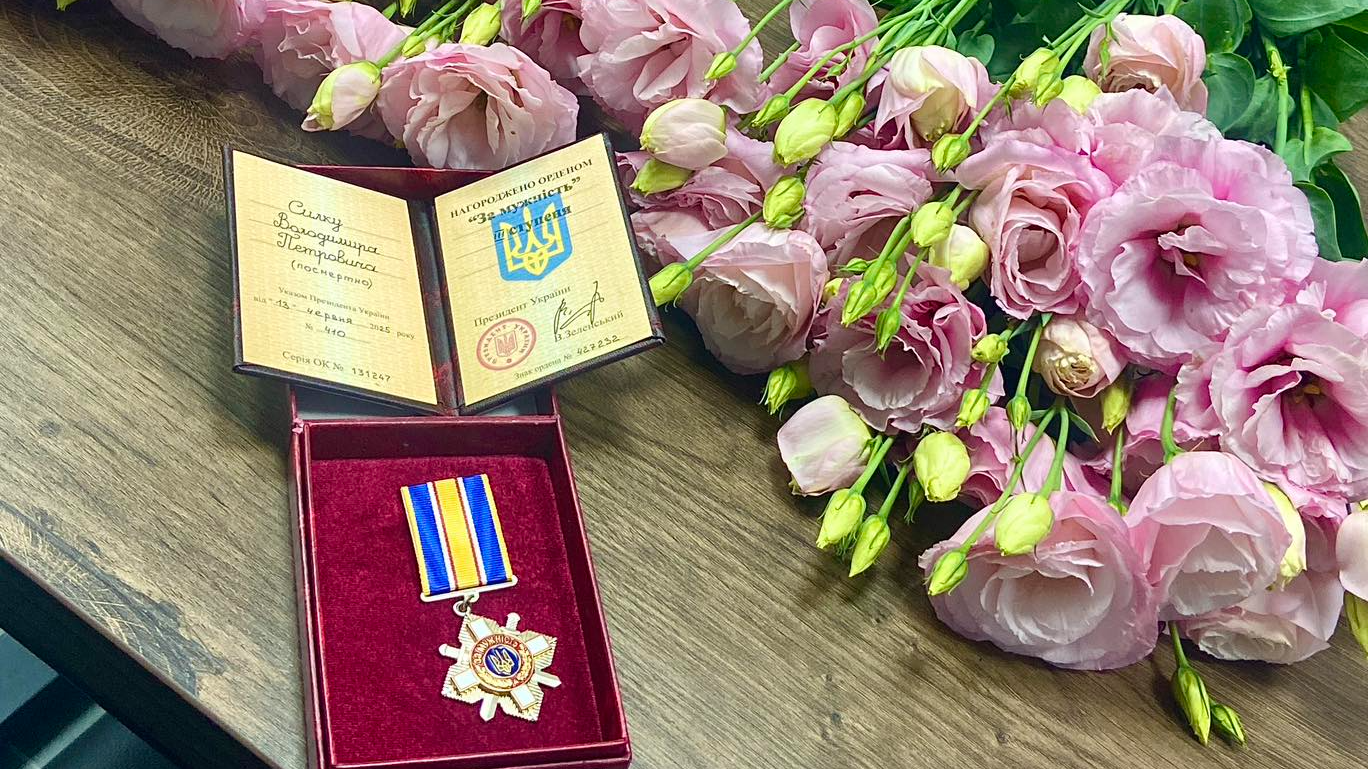 Героя з Волині Володимира Силки посмертно відзначили орденом «За мужність» ІІІ ступеня