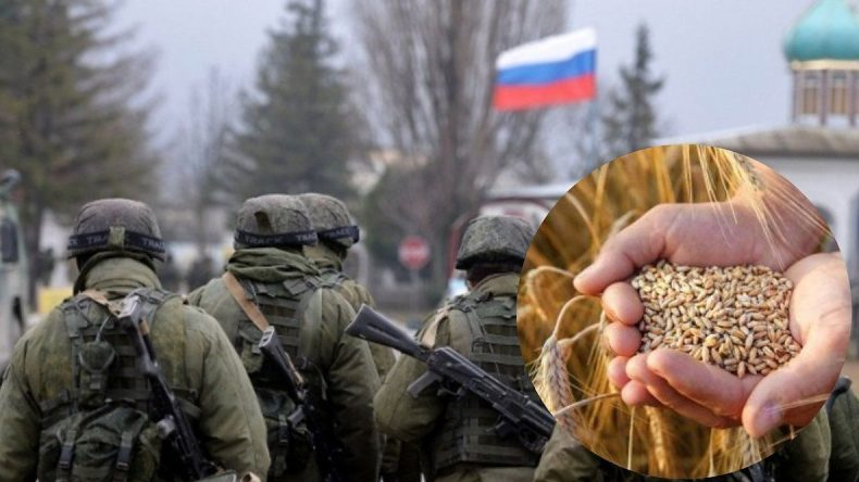 Окупанти продовжують вивозити крадені в Україні зерно та овочі до Криму та рф