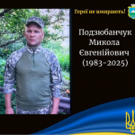 Загинув понад рік тому: підтвердили втрату захисника з Волині Миколи Подзюбанчука