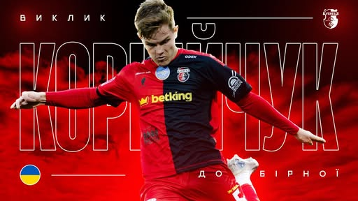 Футболіст з Волині отримав виклик до молодіжної збірної України