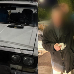 У Луцьку водій напідпитку загубив раковину просто на дорозі