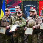 На Куп’янському напрямку бійцям Князівської бригади вручили державні нагороди