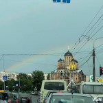 Над Луцьком після дощу засяяла веселка