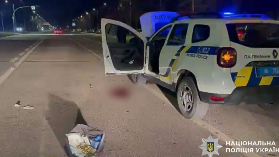 водій розстріляв з автомату поліцейських в Одесі