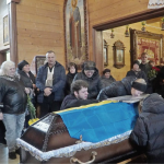 Без батька залишився син: волиняни попрощалися із загиблим захисником Петром Бондарєвим