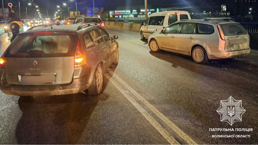 У Луцьку одна за одною сталося кілька ДТП: поліція розповіла деталі