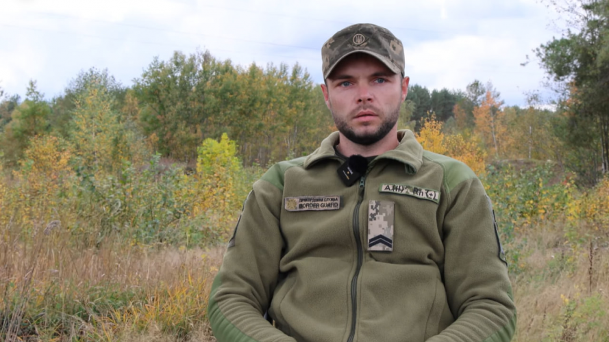 «Усі думали, що я загинув»: поранений прикордонник із Волині провів ніч під деревом, ховаючись від ворожих дронів
