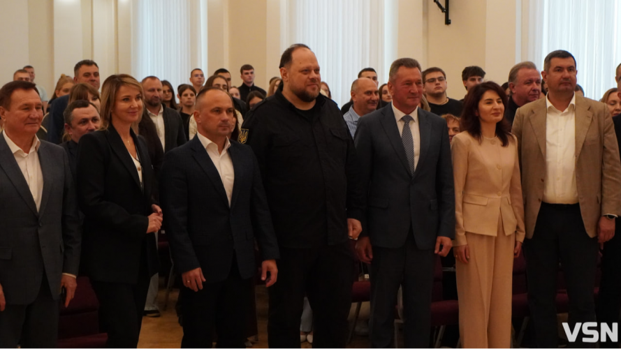 До Луцька завітав голова Верховної Ради України Руслан Стефанчук: що відомо