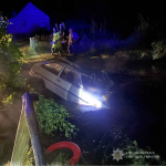 Трагічна ДТП на Волині: авто злетіло у став, загинули водій і пасажир