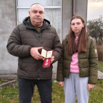На Волині родині загиблого воїна вручили посмертний орден «За мужність»