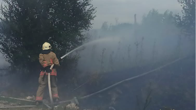 У трьох районах Волині досі гасять торфовища: за добу ліквідували чотири пожежі в екосистемах