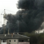 У Луцьку після обстрілу спостерігається сильне задимлення: просять обмежити перебування на вулиці