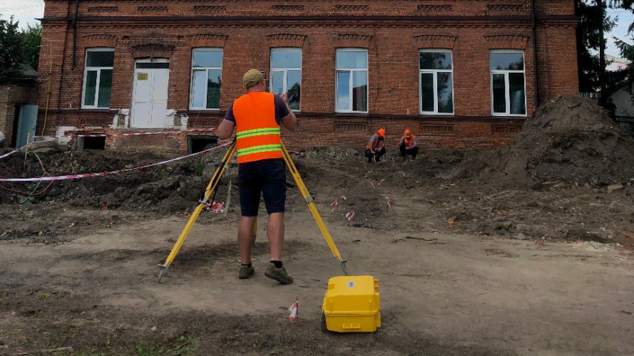 Робоча група відвідала будівельний майданчик майбутнього
реабілітаційного центру для військових на Волині