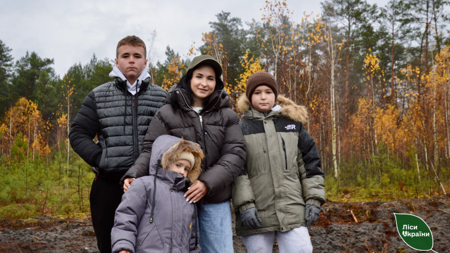 На Волині висадили «Ліс памʼяті» на честь воїна-лісівника Миколи Курана