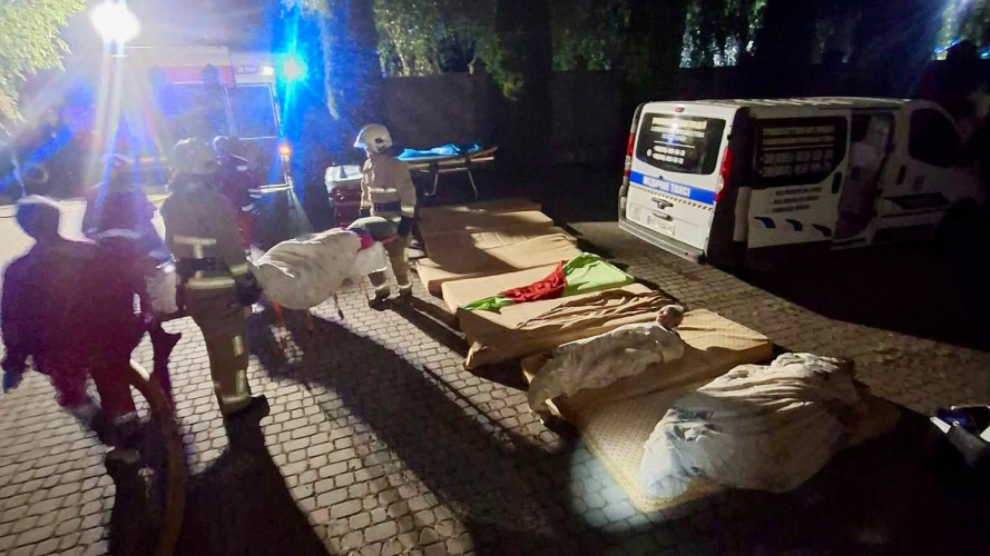 Під Луцьком сталася пожежа в пансіонаті для людей похилого віку: постраждали шестеро людей