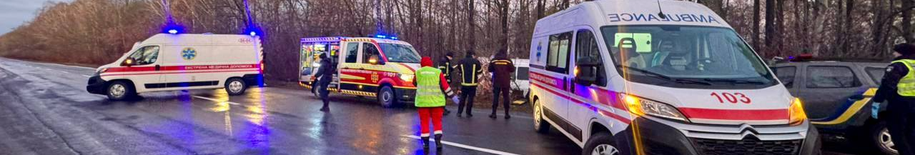 На Волині мікроавтобус злетів у кювет: загинув водій