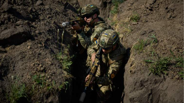 полк Скеля, Дніпропетровщина, наступ
