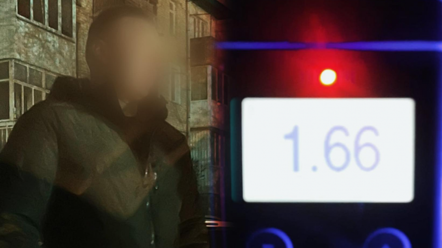 У Луцьку під час комендантської години спіймали п’яного 29-річного водія