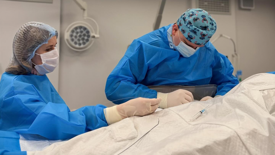 У лікарні на Волині використовують високоточне обстеження судин для лікування неконтрольованого тиску