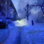 У місті на Волині горів автомобіль