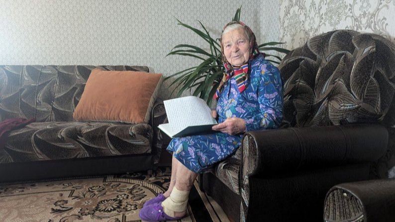 Довгожителька з Волині відзначила 96-ліття: виростила семеро дітей, має 13 онуків і 17 правнуків