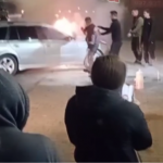 У міста на Волині загорівся автомобіль. Відео