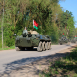 перевірка військ в Білорусі