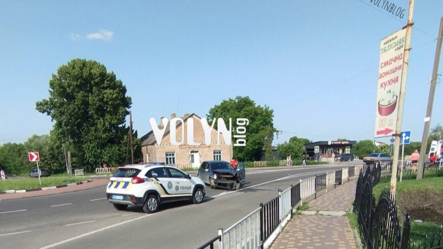 Аварія на Волині: травмувалися двоє 21-річних чоловіків