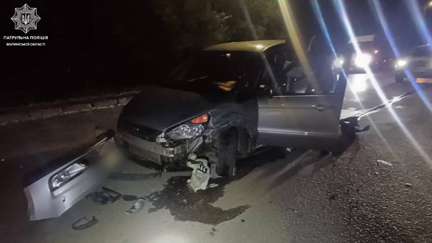 У Ковелі сталася ДТП за участю двох автівок