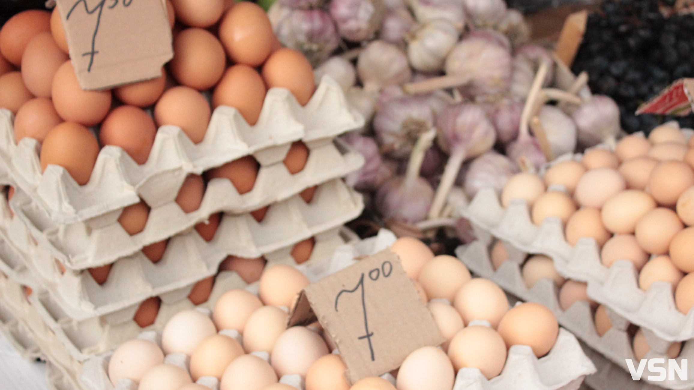 Скільки коштують яйця на ринках у Луцьку?