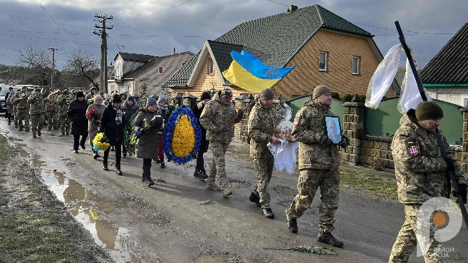 14 загиблий у громаді: на Волині попрощалися із захисником Володимиром Оркішем