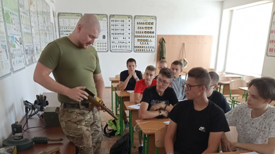 Ветеран війни з Харківщини став вчителем на Волині